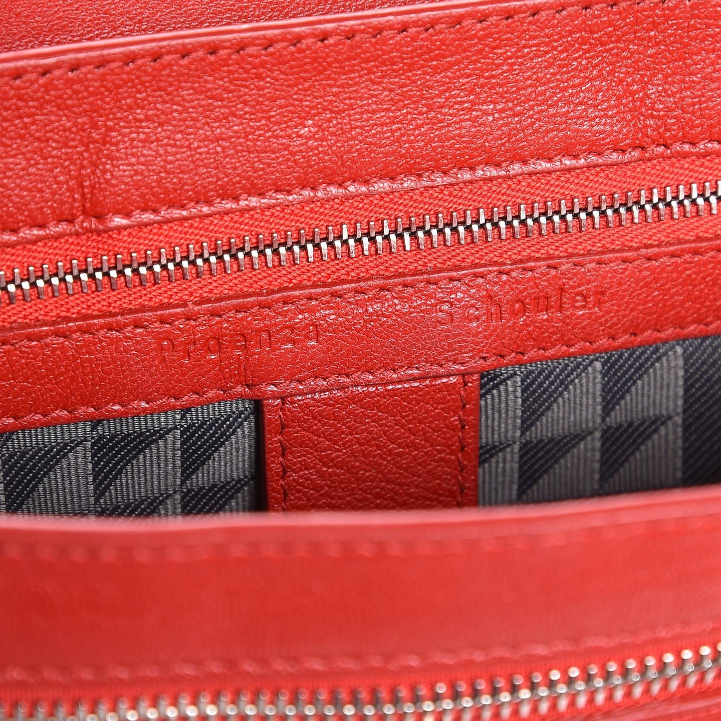 Lambskin Medium PS1 Satchel Red
