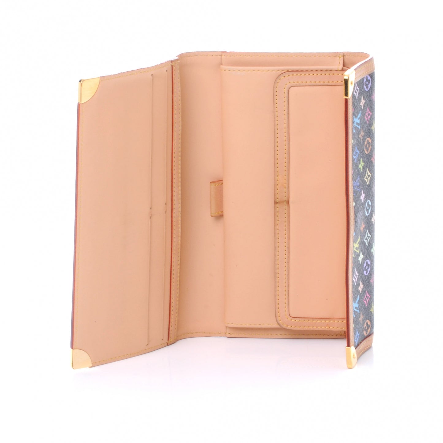 Monogram Multicolor Porte Tresor International Wallet Black