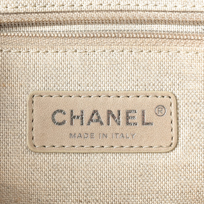 Chanel Mixed Fibers Small Deauville Tote Black 6 of 12