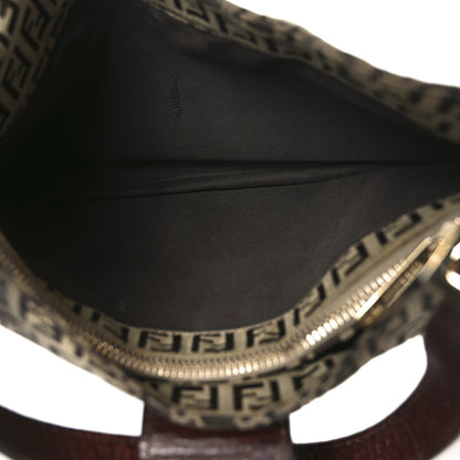 Fendi Zucchino Vitello Hobo Tobacco 5 of 10