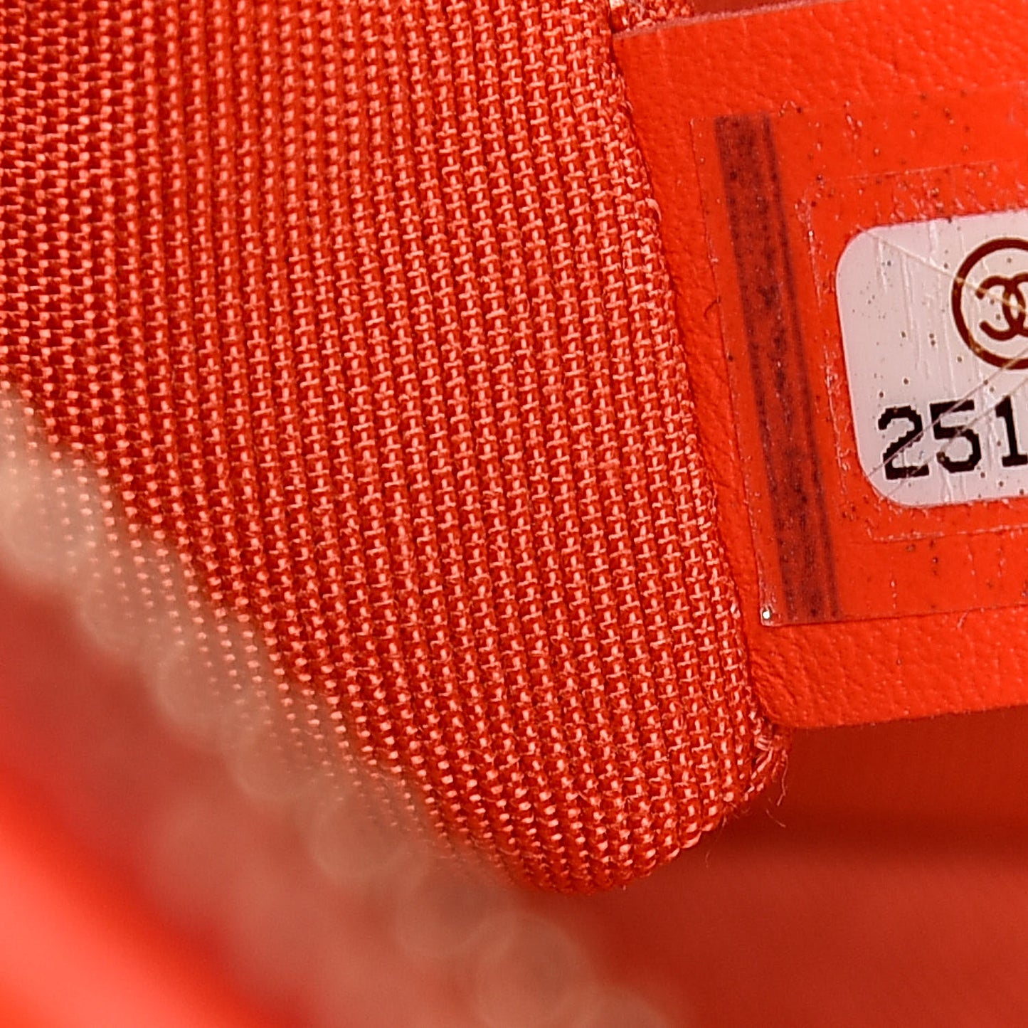 Lambskin Quilted Greek Clutch Red