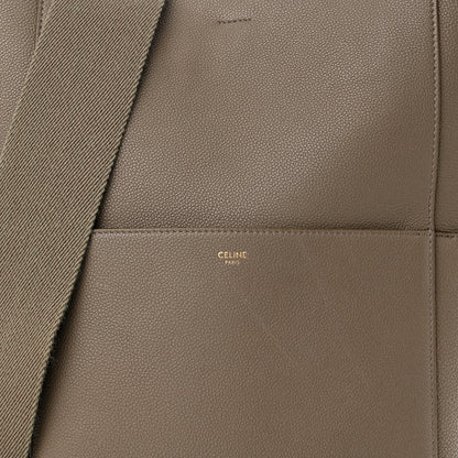 Celine Soft Grained Calfskin Sangle Bucket Bag Taupe 8 of 17