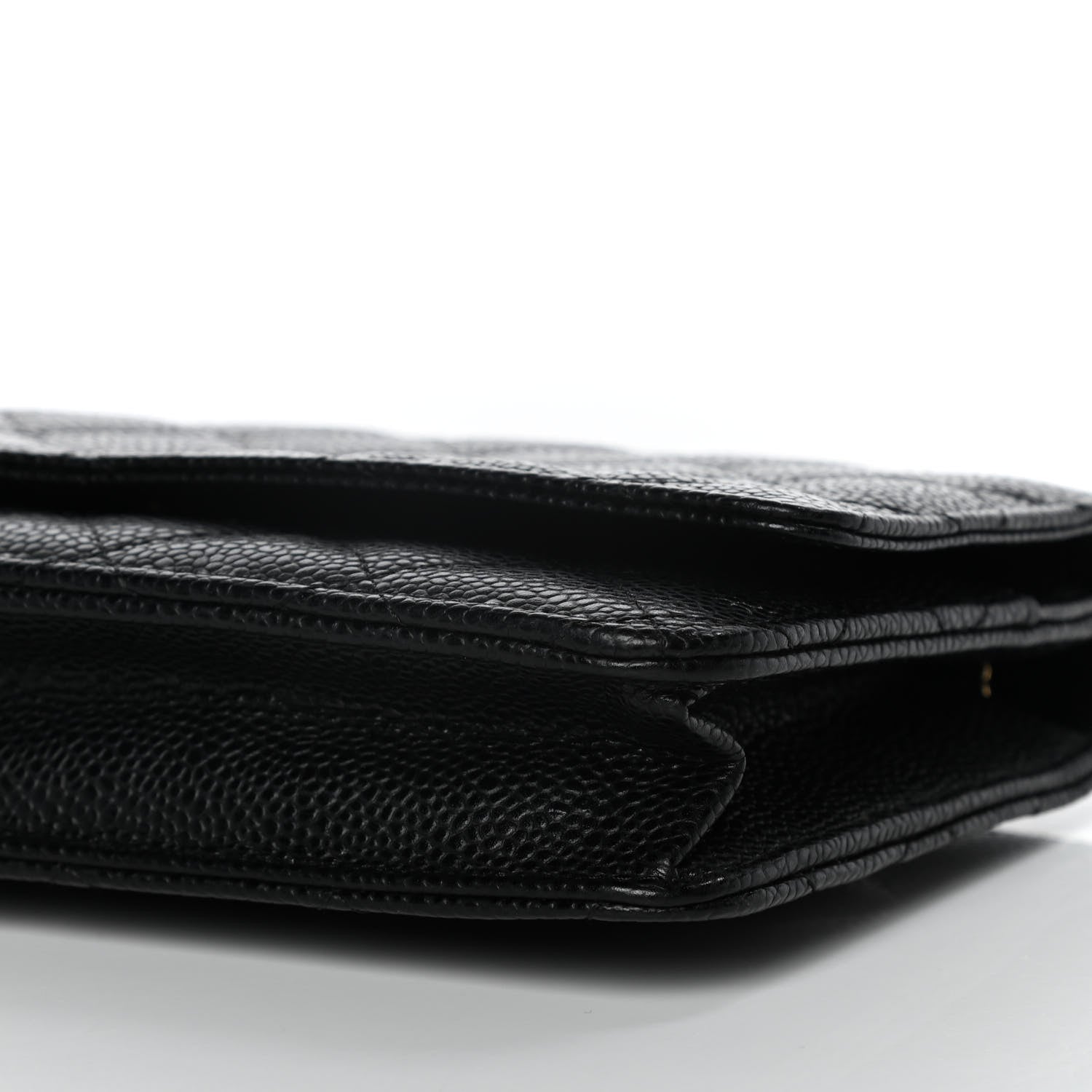 Chanel Caviar Quilted Wallet On Chain WOC Black 12 of 14