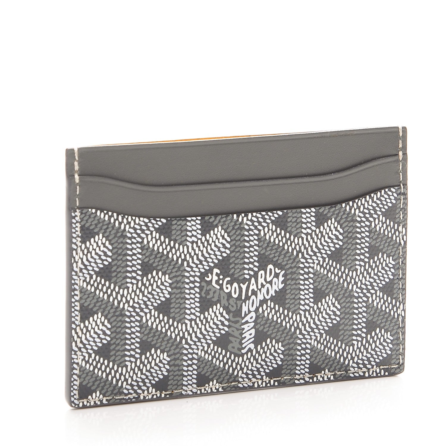 Goyard Goyardine Saint Sulpice Card Holder Grey 3 of 8