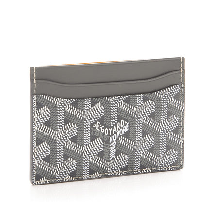 Goyard Goyardine Saint Sulpice Card Holder Grey 3 of 8