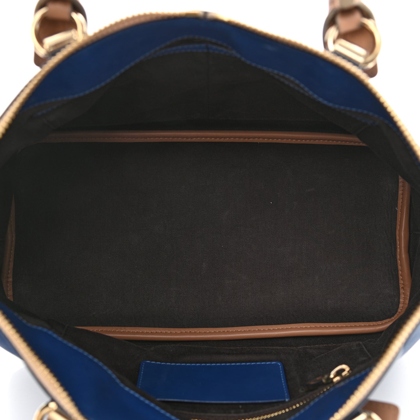 Smooth Calfskin Medium Baylee Tote Sea Water