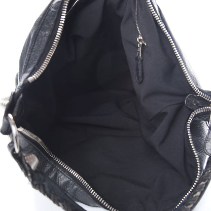 Balenciaga Agneau Giant 21 Silver Hardware Day Hobo Black 5 of 20