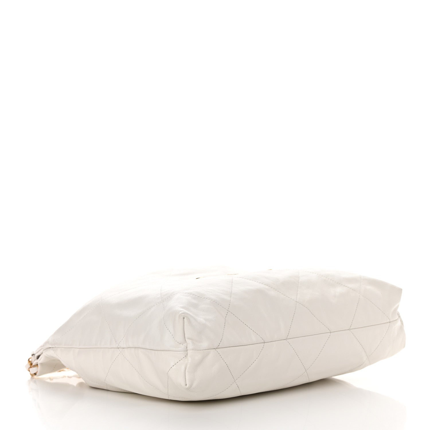 Chanel Shiny Calfskin Quilted Chanel 22 White 3 of 14