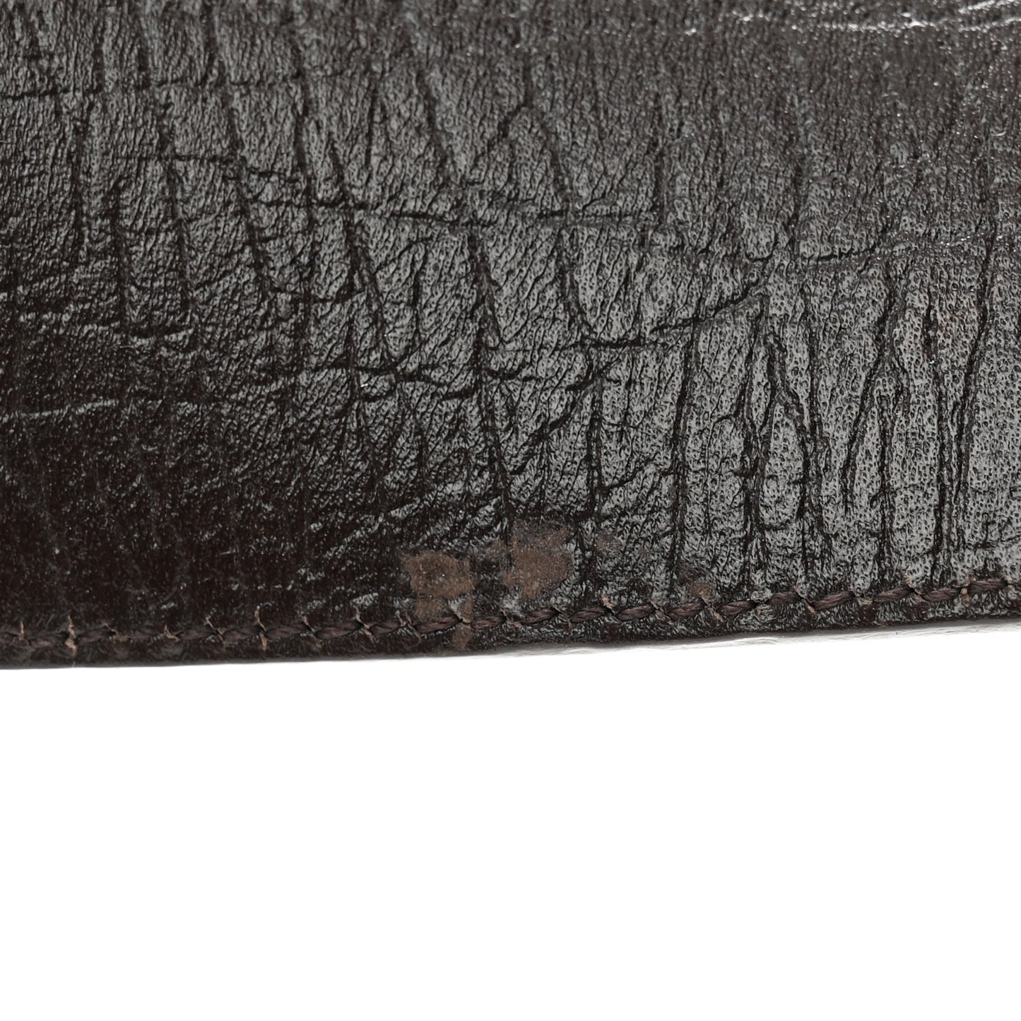 GG Plus Monogram Interlocking G Belt 100 40 Dark Brown