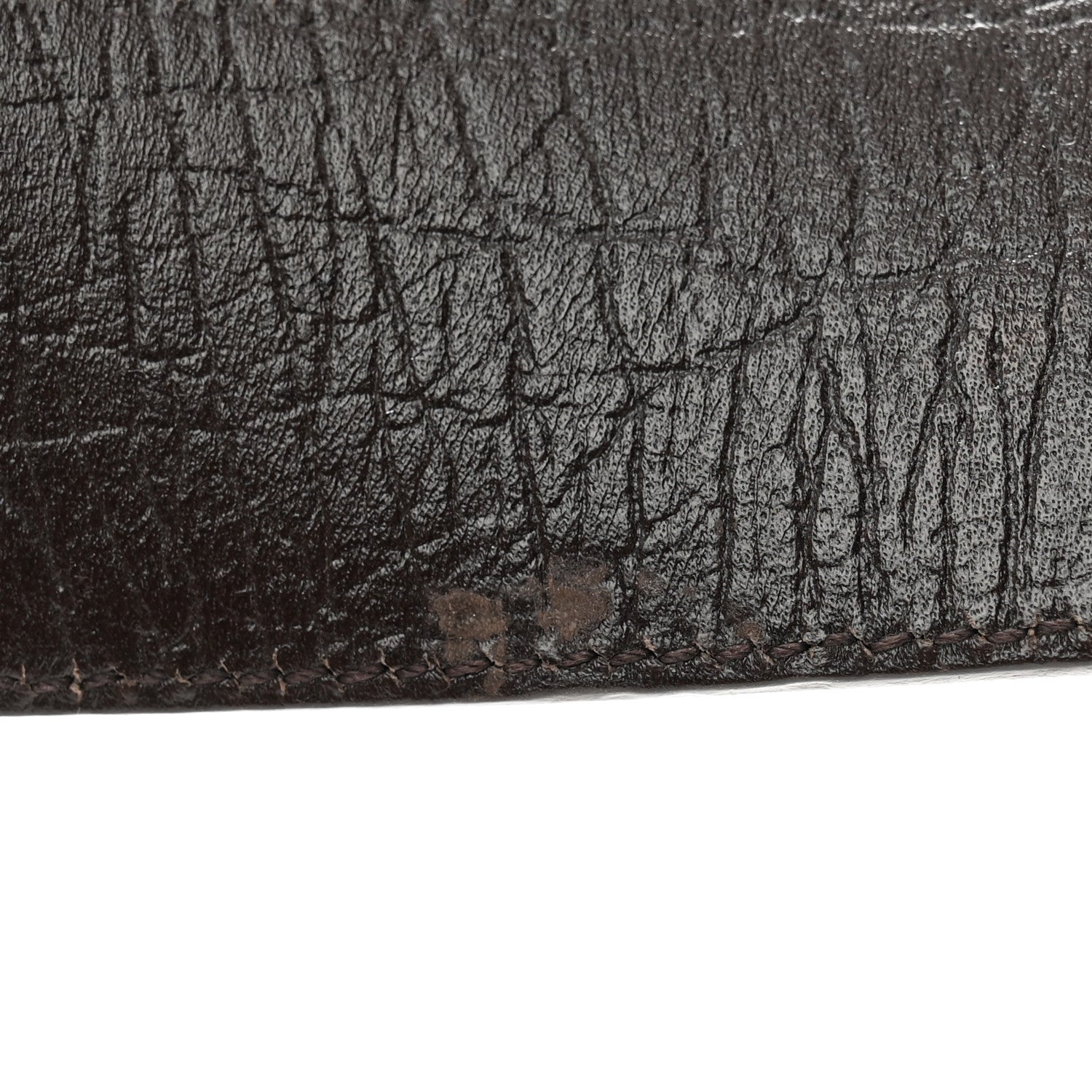 Gucci GG Plus Monogram Interlocking G Belt 100 40 Dark Brown 6 of 7