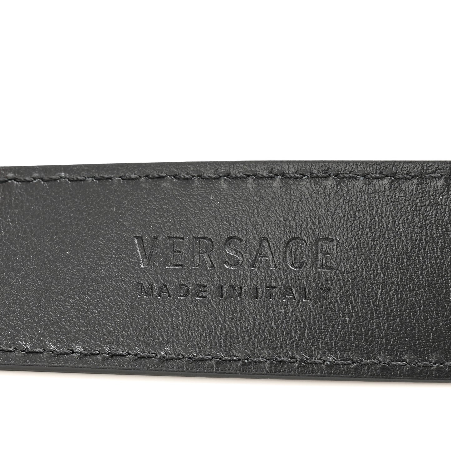 Calfskin Tonal 3cm La Medusa Belt 90 36 Black