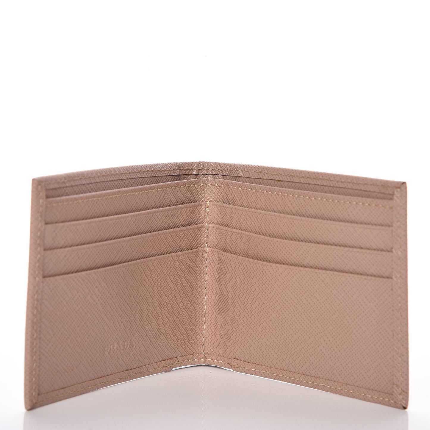 Saffiano Bi-Fold Wallet Cammeo