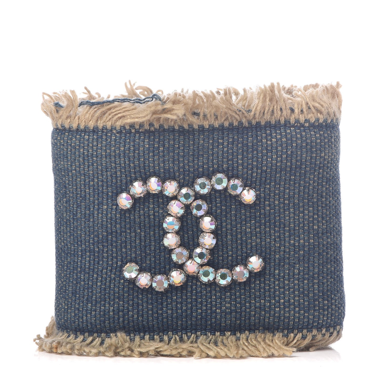 Denim Crystal CC Cuff