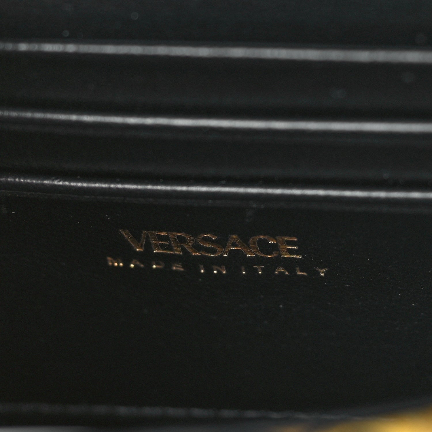 Versace Silk Barocco Printed Quilted Virtus V Mini Chain Flap Shoulder Bag Black Gold 6 of 9