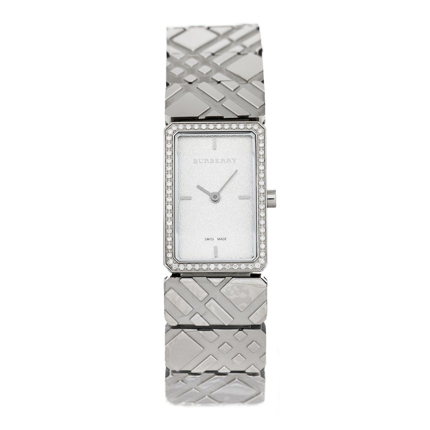 Stainless Steel Diamond Bezel 19mm Quartz Watch BU5503