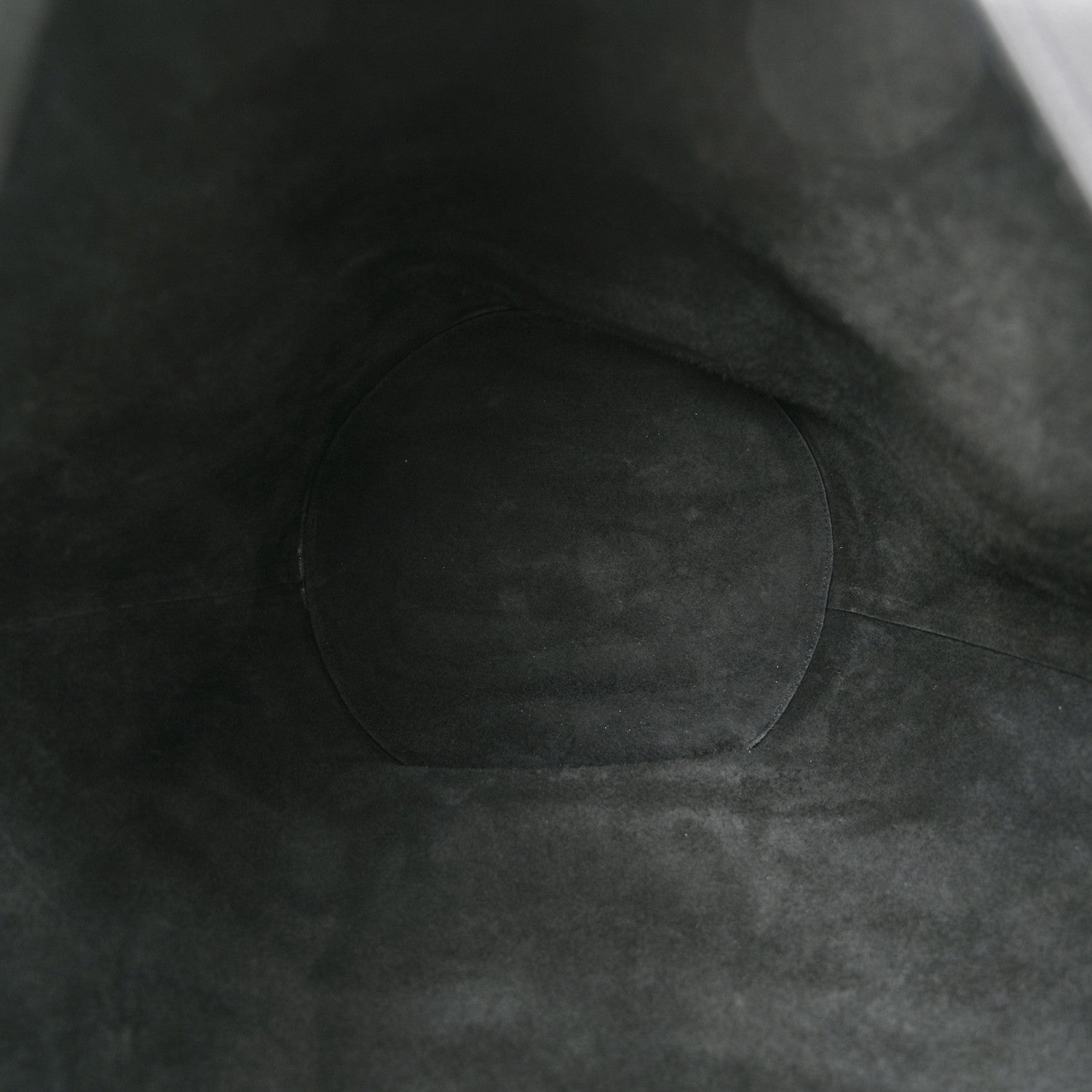 Khaite Pebbled Sport Calfskin Medium Lotus Tote Black 6 of 10
