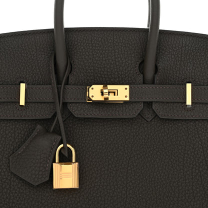 Hermes Togo Birkin 25 Eucalyptus 8 of 11