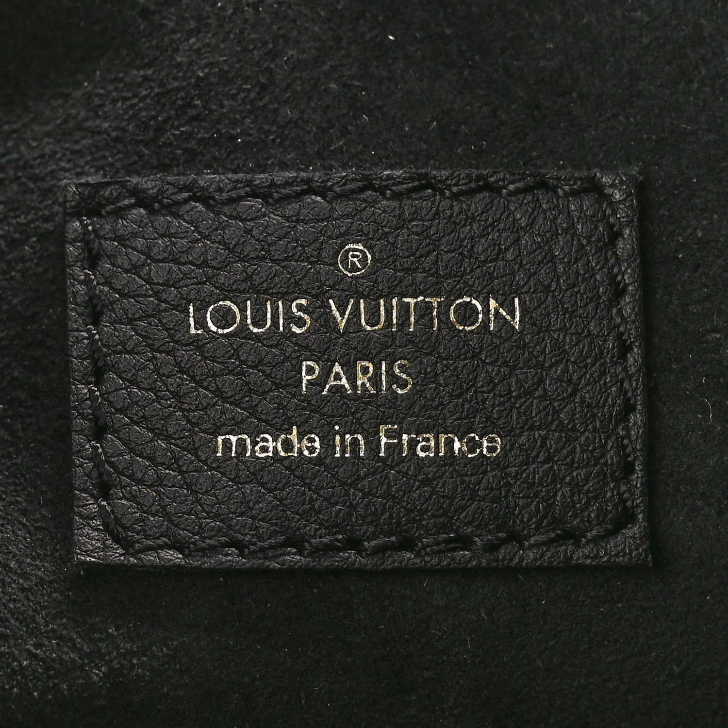 Louis Vuitton Calfskin Lockme Bucket MM Black 6 of 8