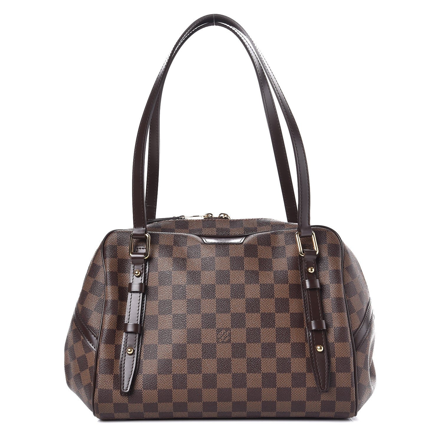 Louis Vuitton Damier Ebene Rivington GM 1 of 8
