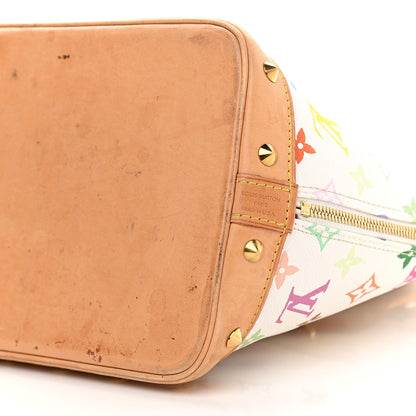 Louis Vuitton Monogram Multicolor Alma White 8 of 11