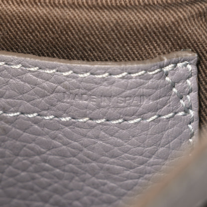 Chloe Calfskin Mini Marcie Round Crossbody Bag Cashmere Grey 7 of 12