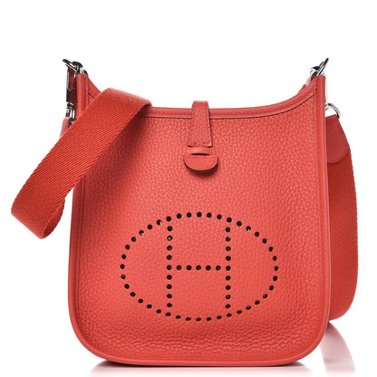 Hermes Taurillon Clemence Evelyne TPM Bougainvillea 1 of 9