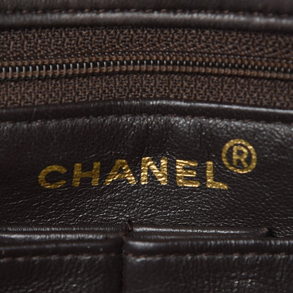 Chanel Lambskin Quilted Small Single Flap Brown 6 of 14