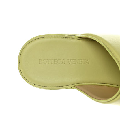 Bottega Veneta Nappa Slide Platform 115 Wedge Sandals 37 Seagrass 7 of 7
