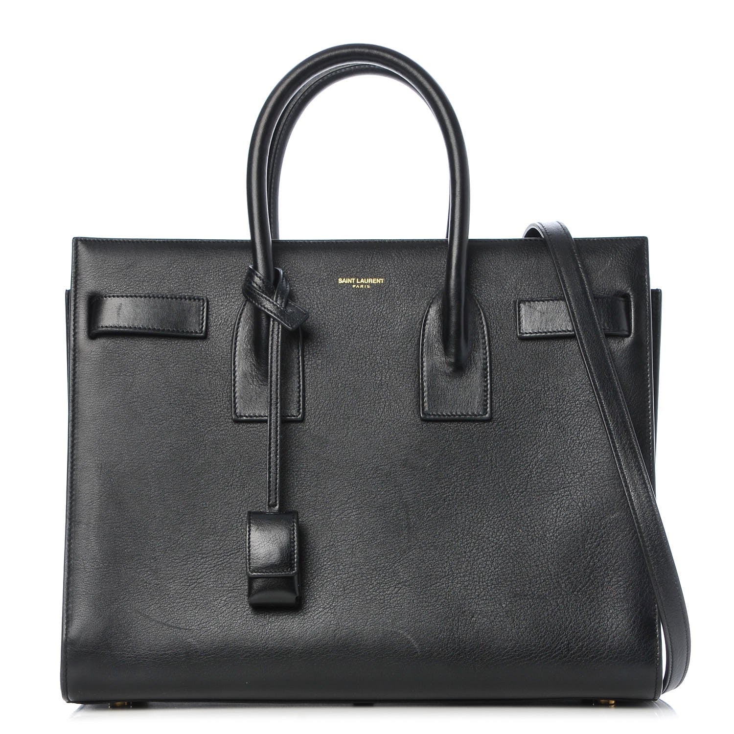 Saint Laurent Calfskin Small Sac De Jour Black 1 of 7