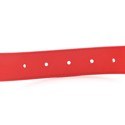 Louis Vuitton Epi 30mm LV Twist Belt 80 32 Coquelicot 7 of 9
