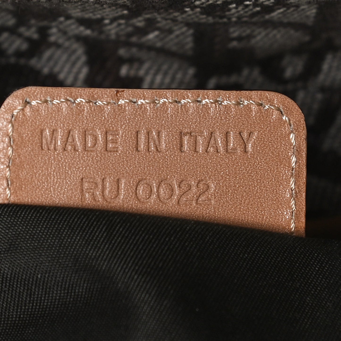Monogram Saddle Bag Brown