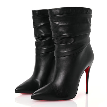 Christian Louboutin Calfskin Ishtar 100 Booties 37 Black 3 of 14