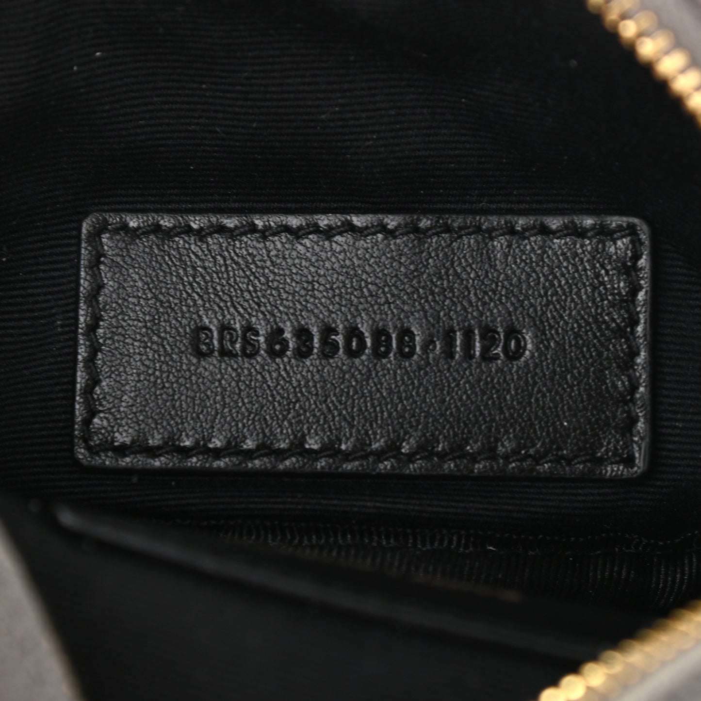 Grain De Poudre Matelasse Monogram Baby Lou Camera Bag Fog