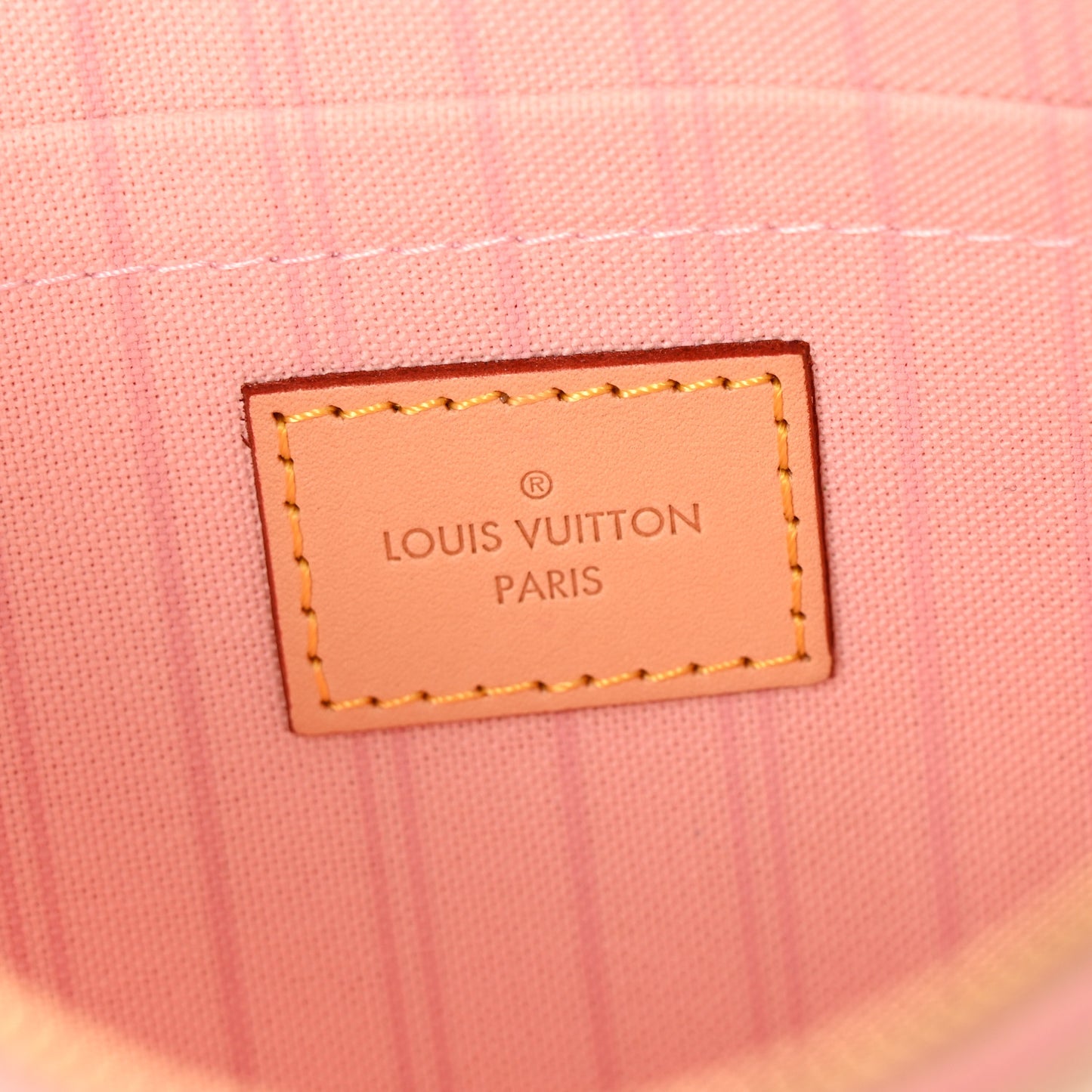 Damier Azur Neverfull MM GM Pochette Rose Ballerine