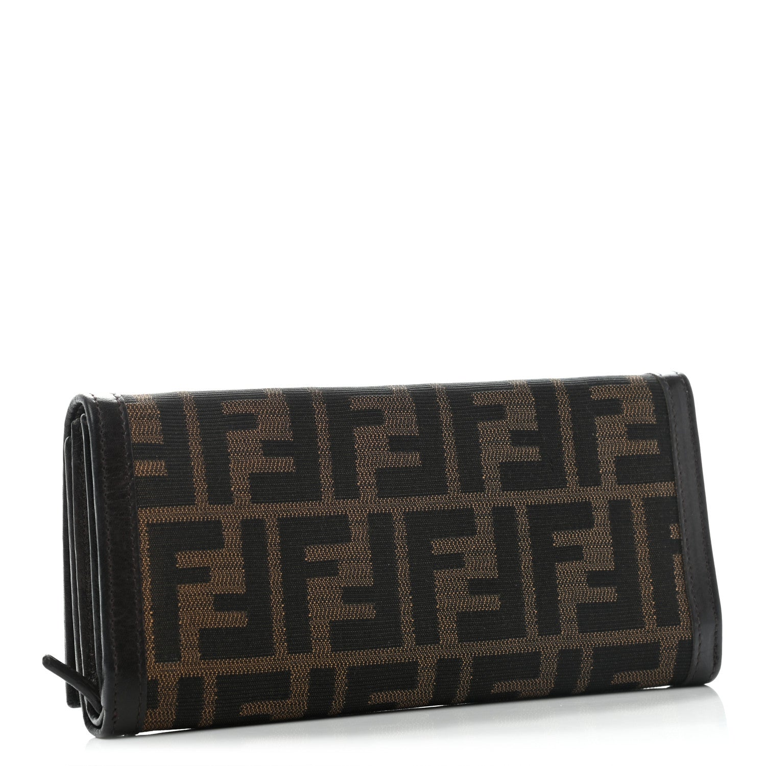 Fendi Zucca Continental Wallet Tobacco 3 of 11