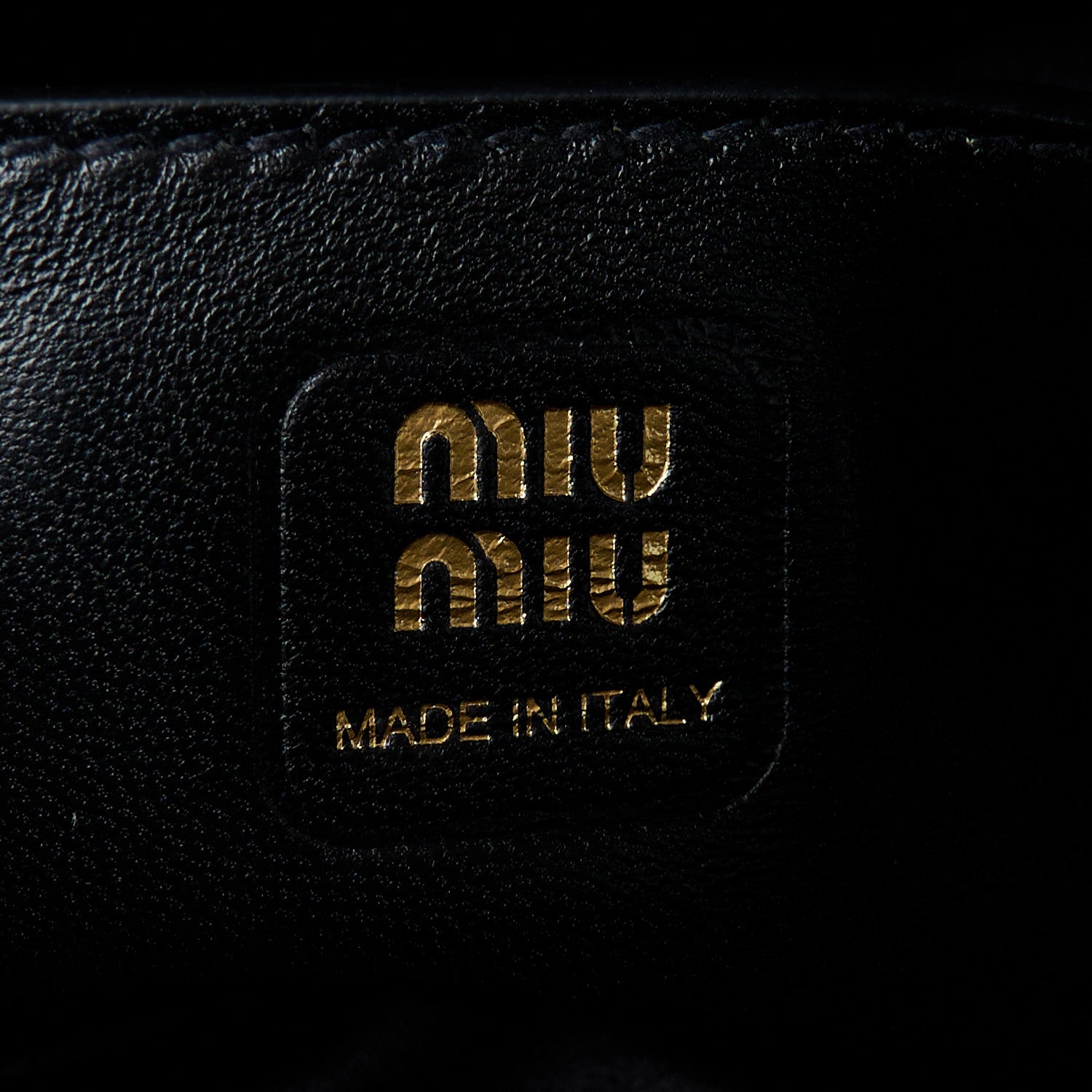 Miu Miu Nappa Mini Joie Shoulder Bag Black 6 of 9