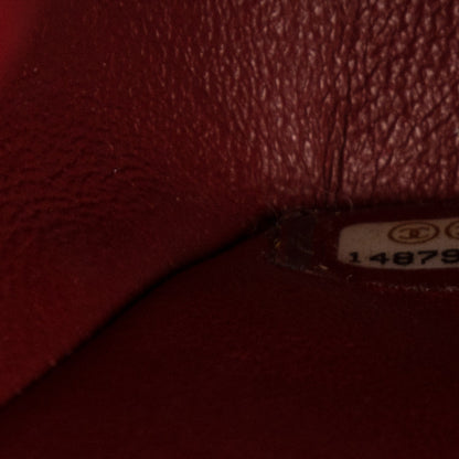 Chanel Caviar Quilted Maxi Double Flap Red 9 of 9