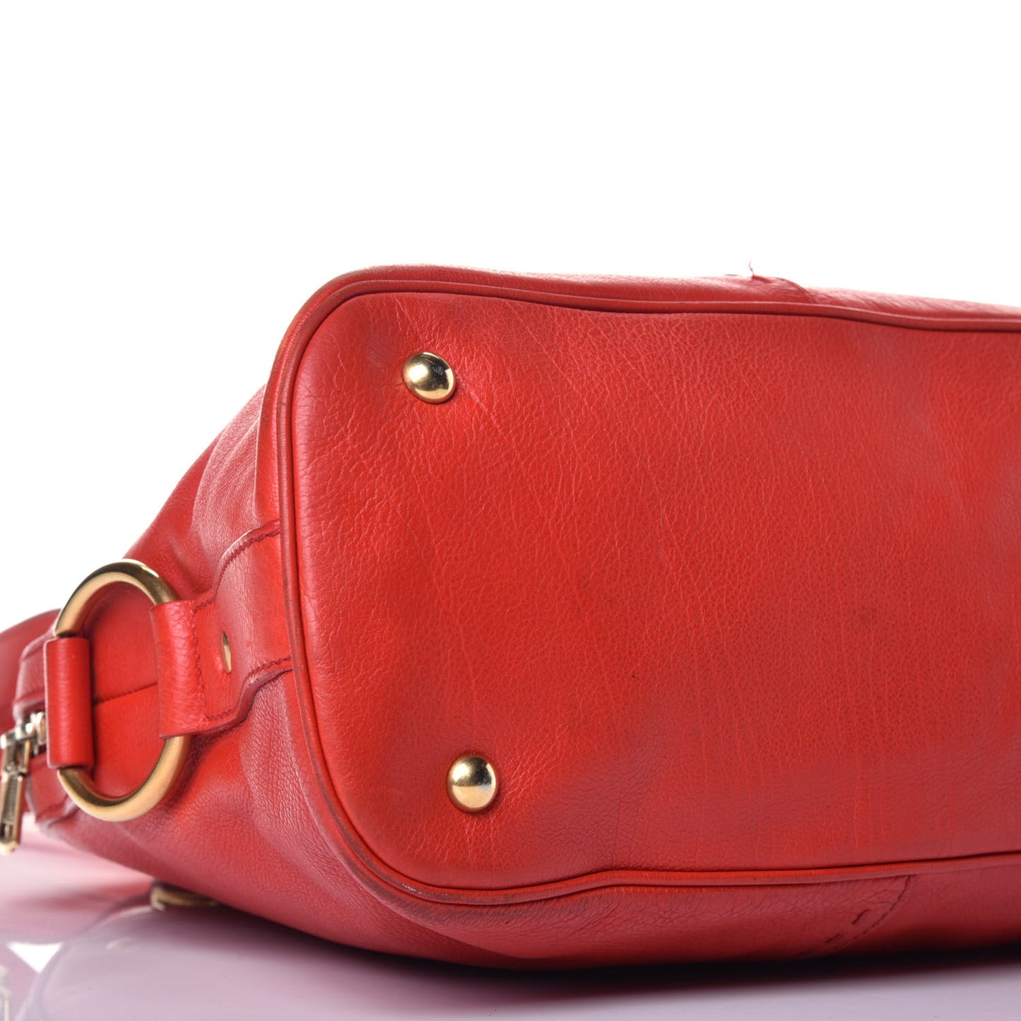 Calfskin Large Muse Red