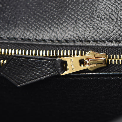 Hermes Epsom Kelly Sellier 28 Black 26 of 36