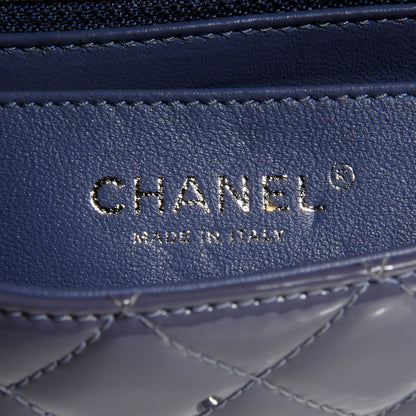 Chanel Patent Quilted Mini Flap Lavender 8 of 10