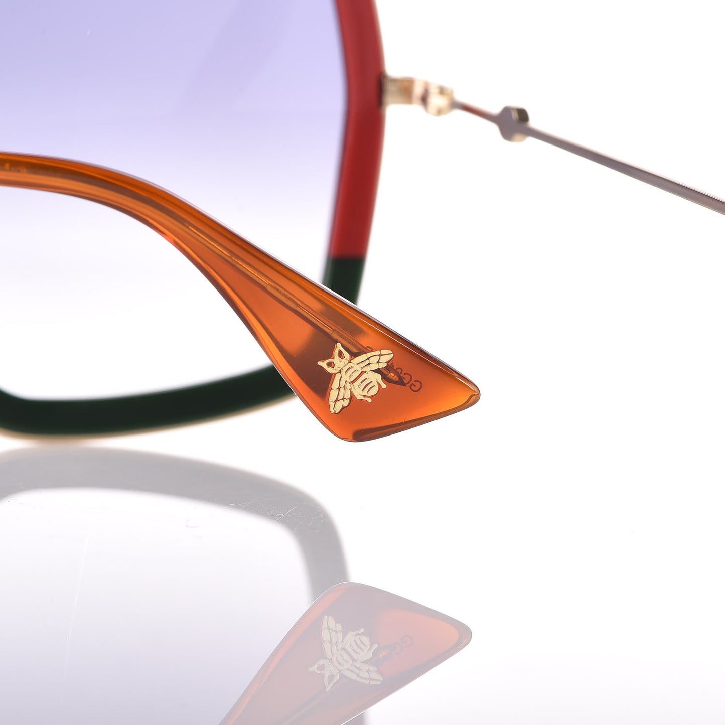 Square Frame Web GG0106S Sunglasses Tortoise