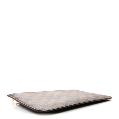 Louis Vuitton Damier Ebene Neverfull MM GM Pochette Rose Ballerine 4 of 6