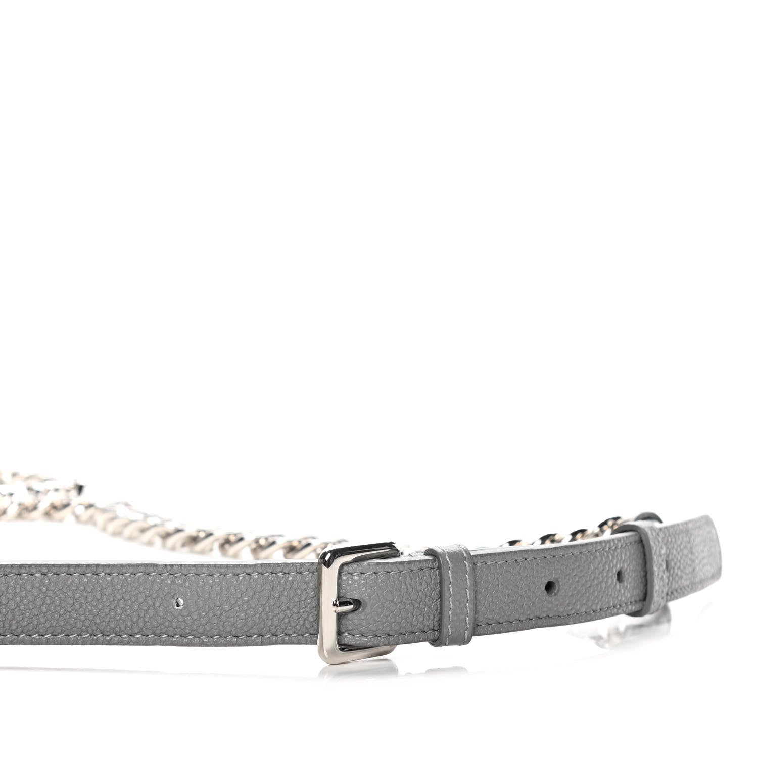 Christian Dior Grained Calfskin Medium Diorama Flap Bag Gris 10 of 16