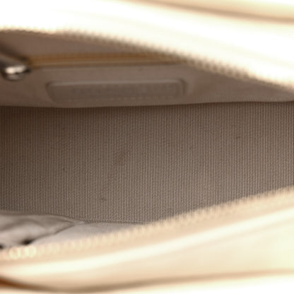 Chanel Tweed Calfskin Quilted Small Gabrielle Hobo Beige Ivory 5 of 17