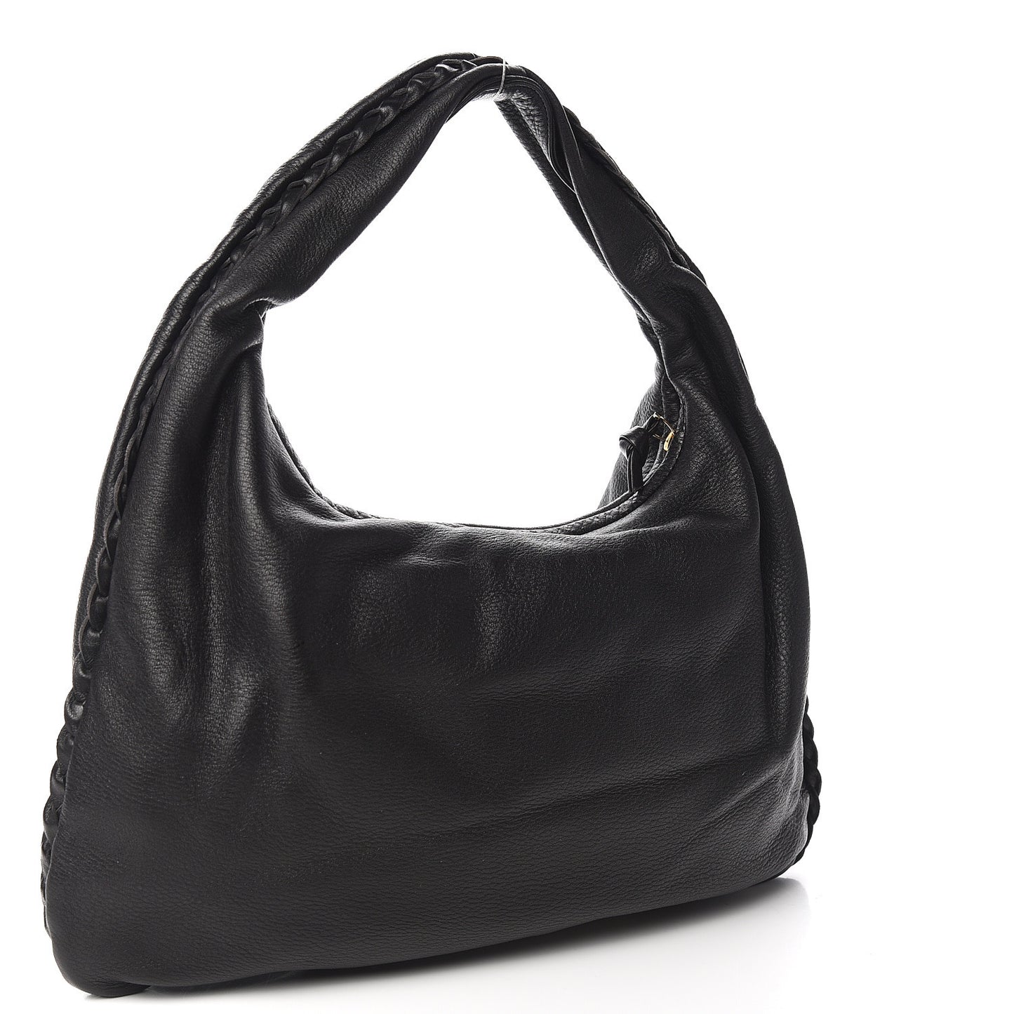 Cervo Braided Medium Veneta Hobo Black