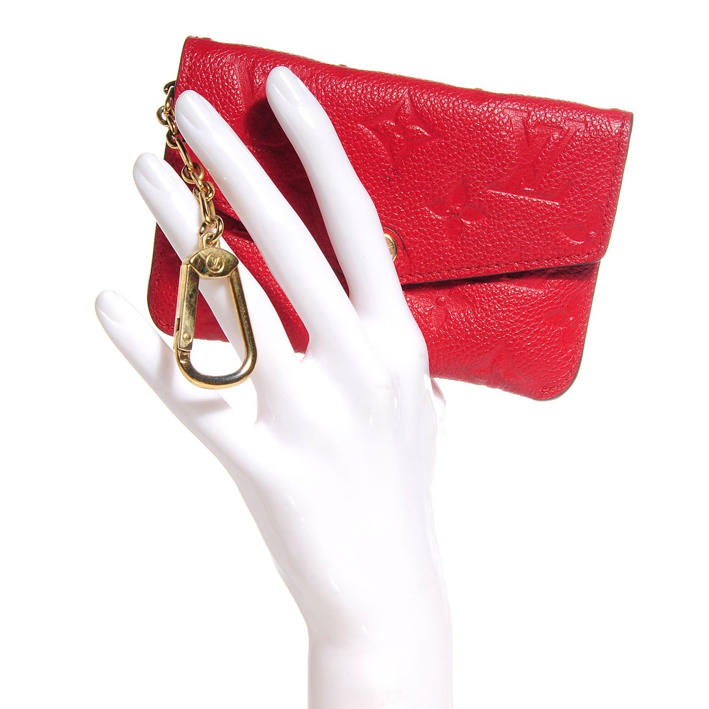 Empreinte Key Pouch Cherry