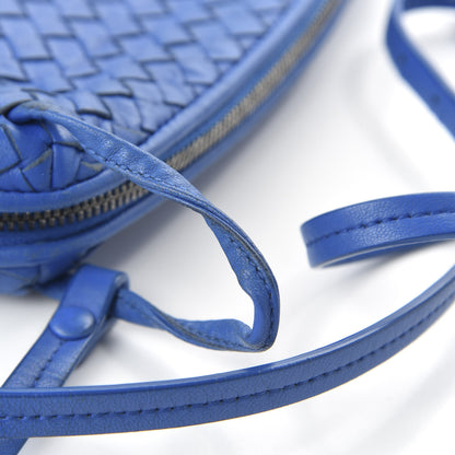 Bottega Veneta Nappa Intrecciato Nodini Crossbody Messenger Signal Blue 10 of 15