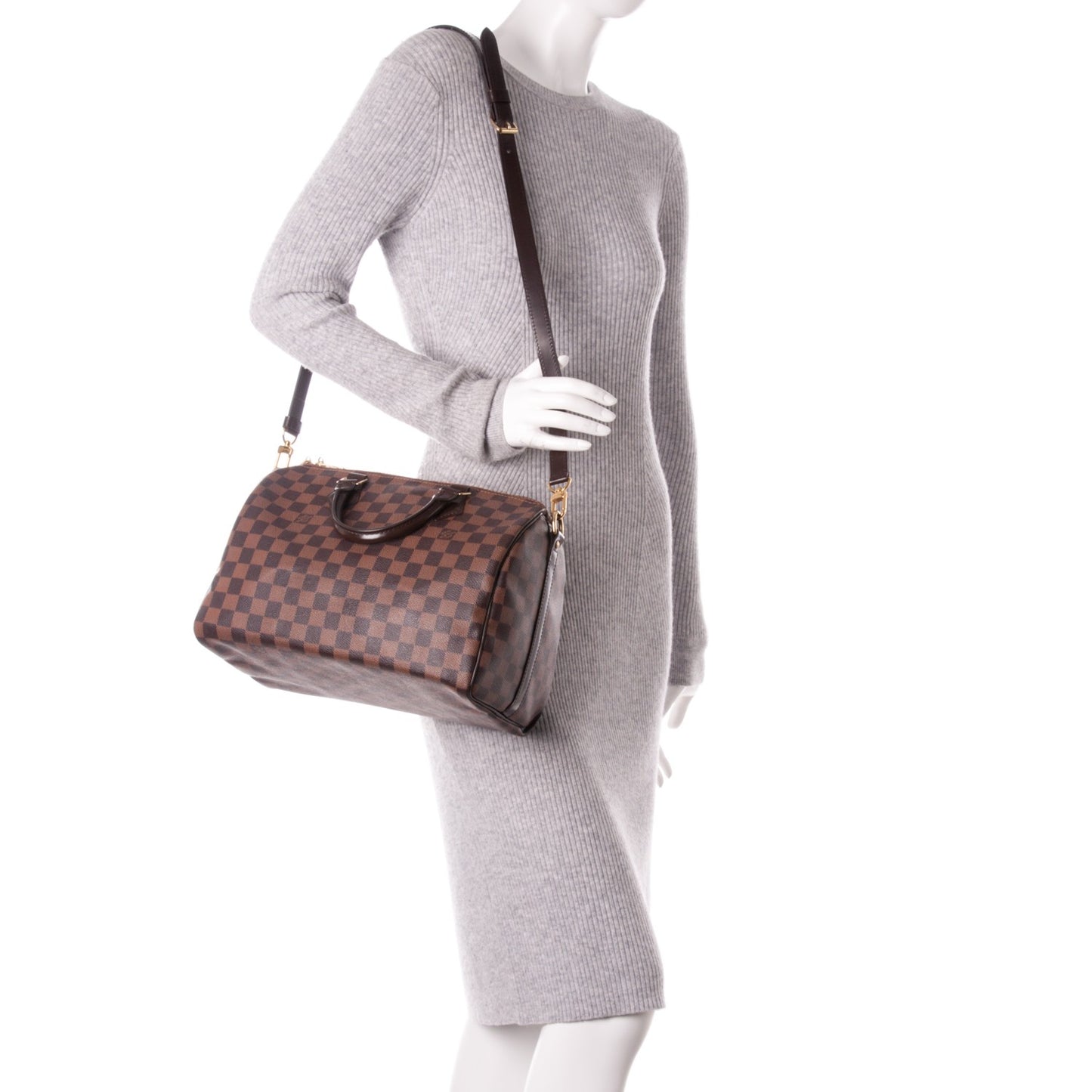 Damier Ebene Speedy Bandouliere 30