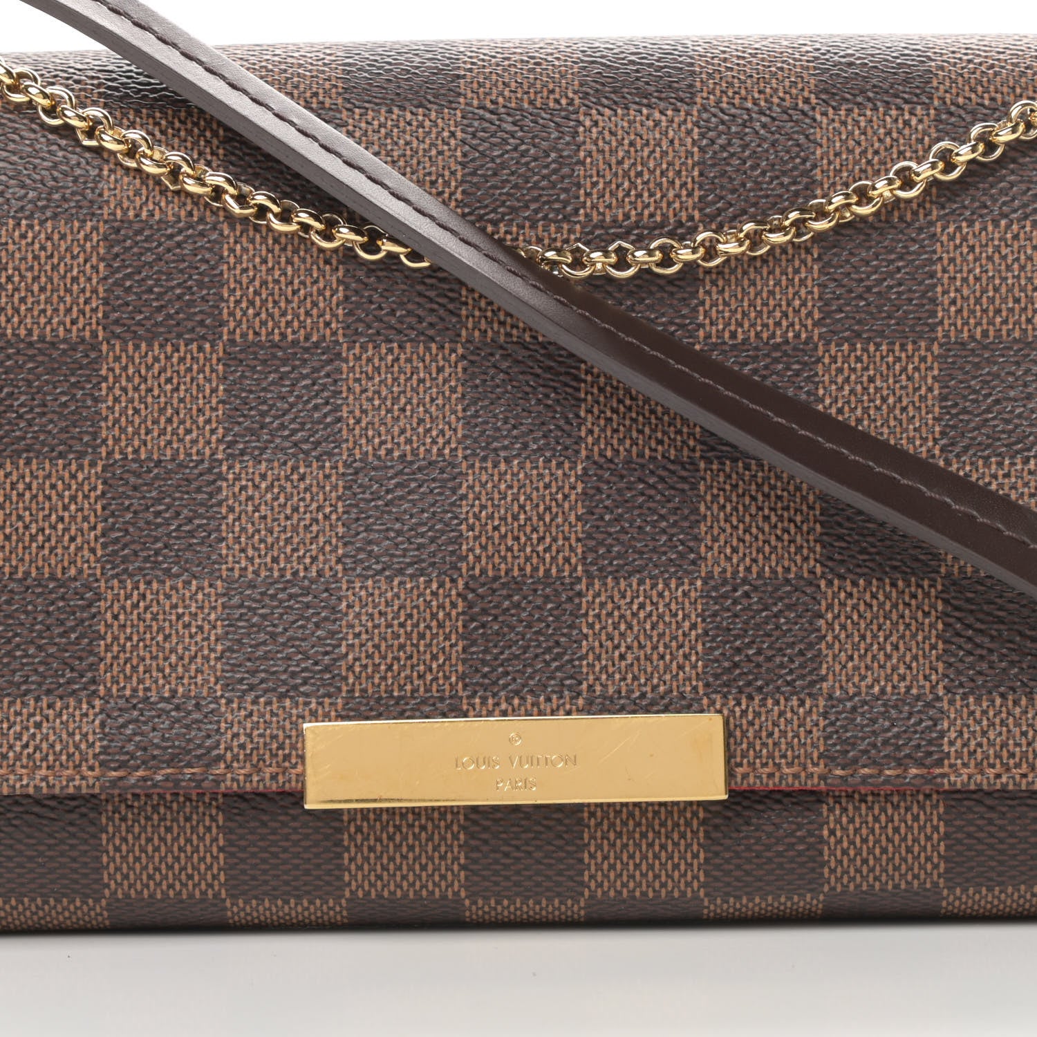 Louis Vuitton Damier Ebene Favorite PM 9 of 13