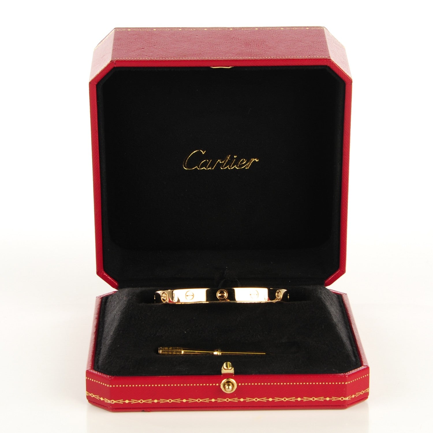Cartier 18K Yellow Gold LOVE Bracelet 17 6 of 6